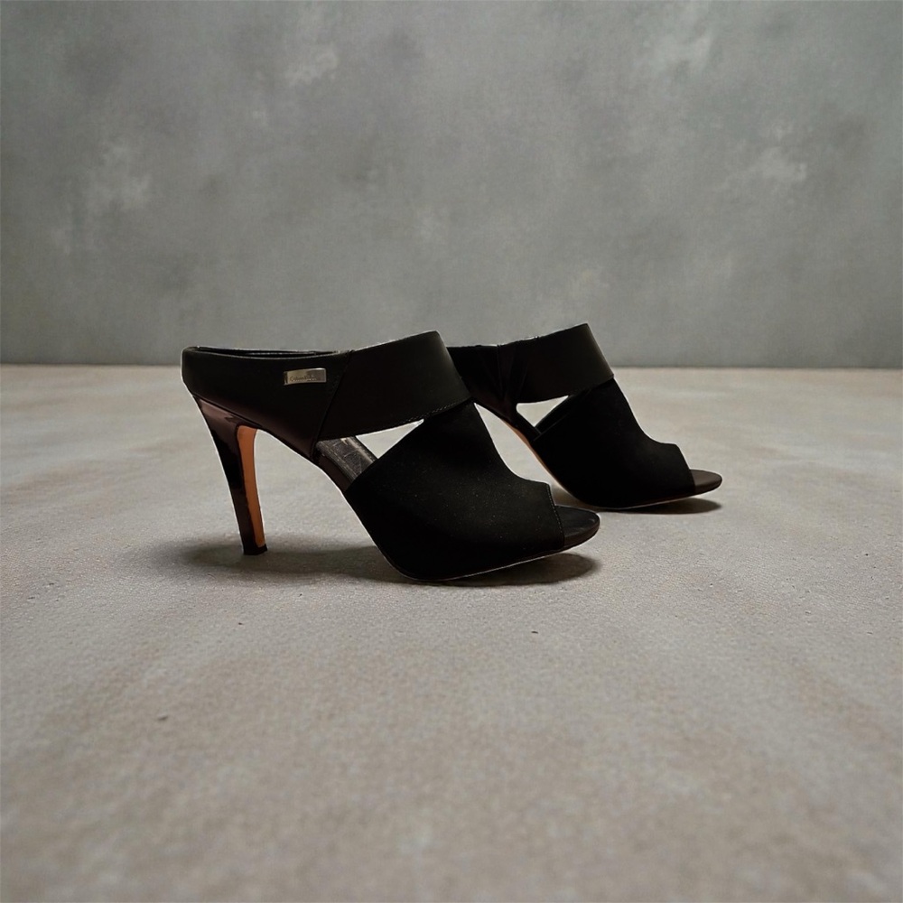 Calvin Klein Black Mules
